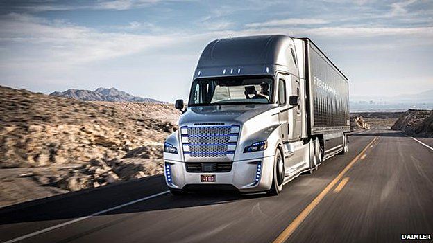 Daimler's self-driving trucks are already being tested in Nevada