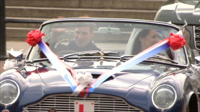 Prince William and Catherine, the Duchess of Cambridge