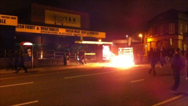 Fire in Liverpool