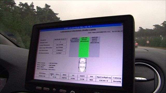 Monitor in car