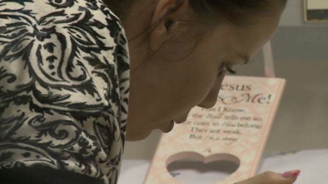 The mother of the three-year-old victim