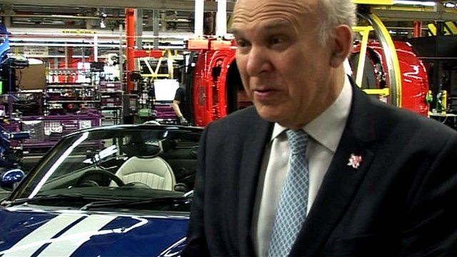 Business Secretary Vince Cable