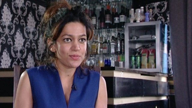 Mahdis Neghabian, the manager of the Camden Eye pub