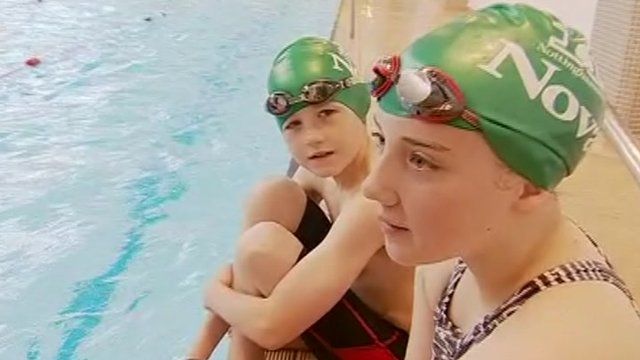 Young swimmers