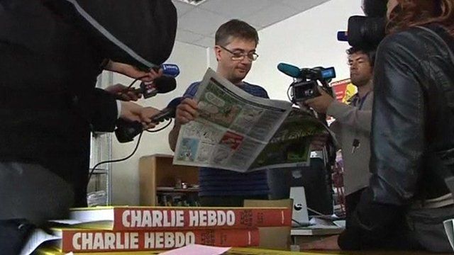 Gerard Biard, Editor-In-Chief of French magazine Charlie Hebdo