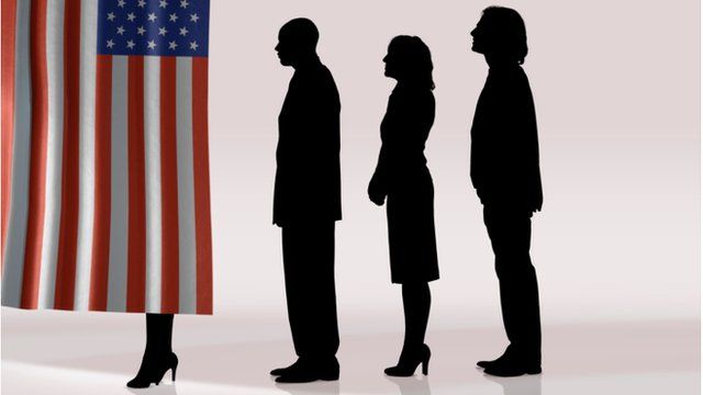 Voters at the poll