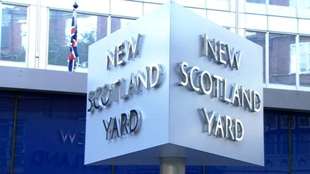 New Scotland Yard sign