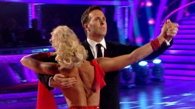 Michael Vaughan dancing