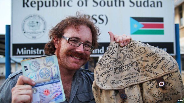 Graham Hughes in South Sudan