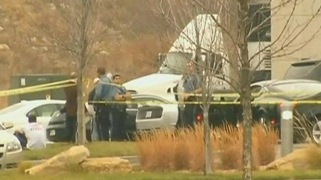 Police at crime scene