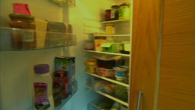 Inside a family's fridge