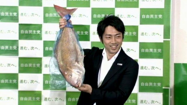 Fish used to celebrate election win