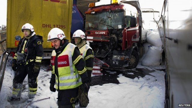 Crash scene