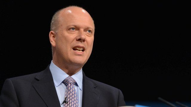 Justice Secretary Chris Grayling