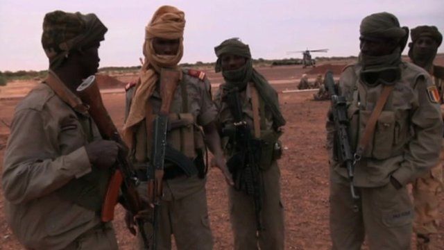 African troops in Mali