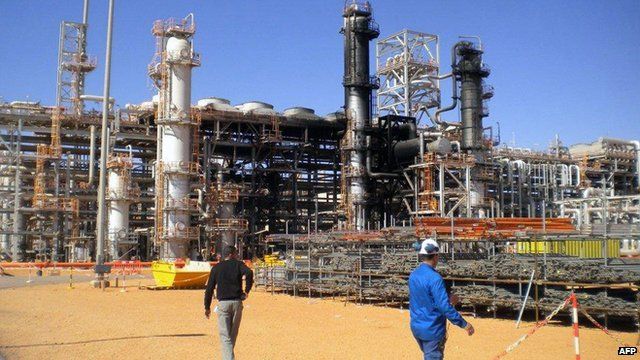 Algerian gas plant