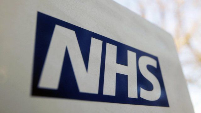 NHS sign