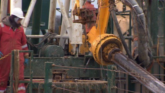 Worker and drill