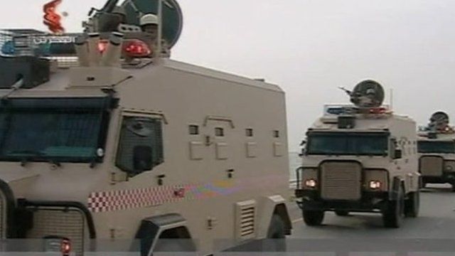 Military tanks