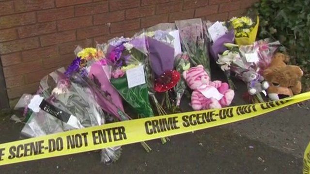 Floral tributes