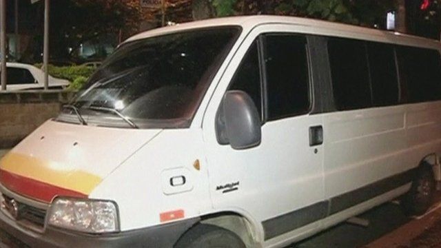 The bus used in attack