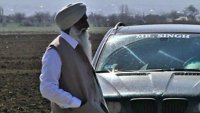 An Indian farmer in Georgia