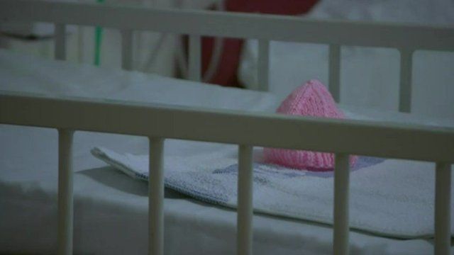 Empty cot
