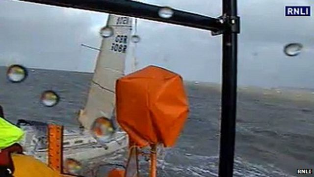 RNLI footage