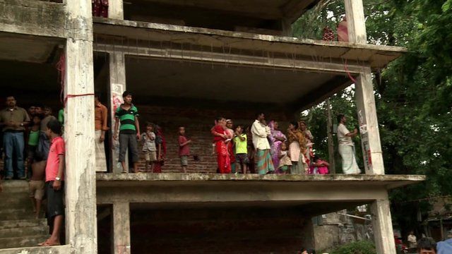 Building site in Bangladesh
