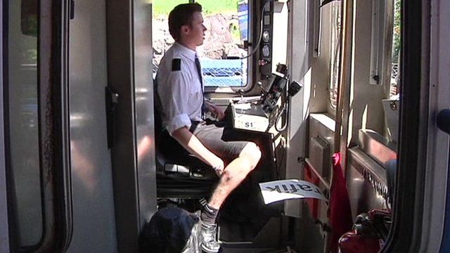 Train driver in Stockholm