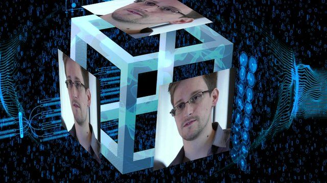 Edward Snowden graphic