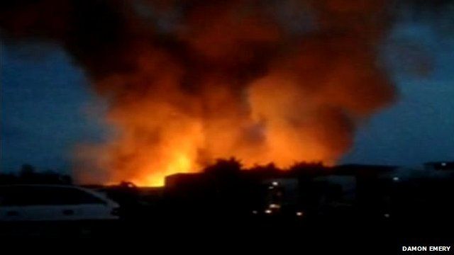 Blaze at Quality Nut Products in Weedon