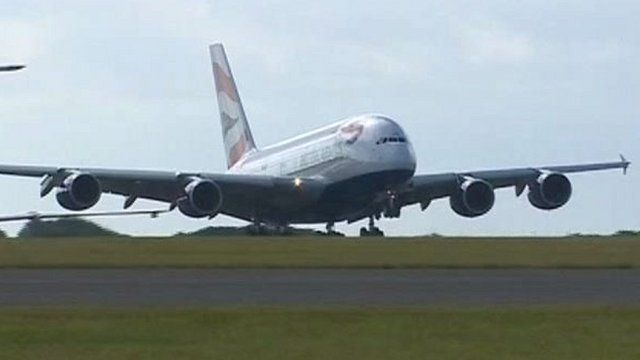 The A380 superjumbo