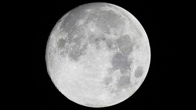 The moon