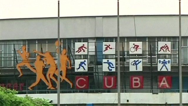 Stadium in Cuba