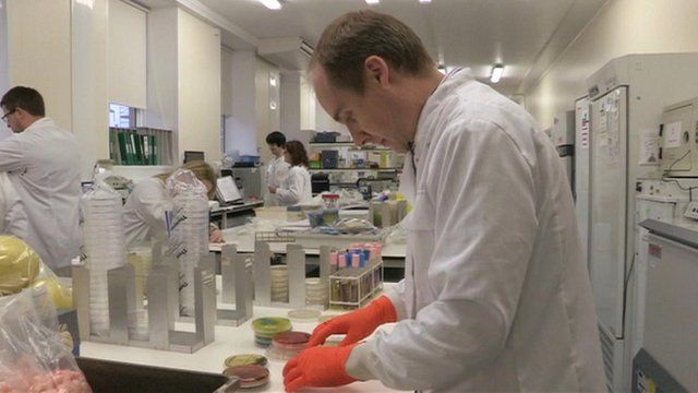Porton Down food testing lab