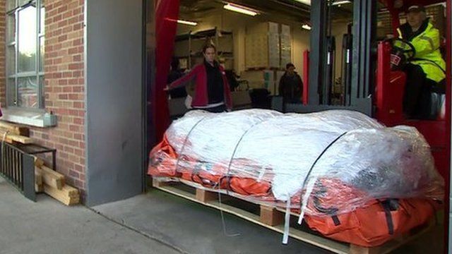 Equipment destined for the Philippines