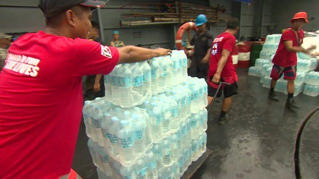 Aid in Tacloban