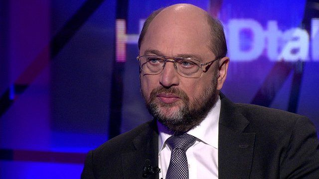 President of the European Parliament, Martin Schulz