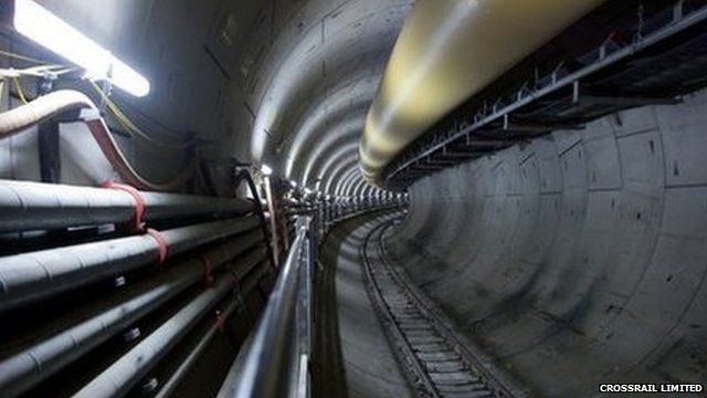 Crossrail tunnel