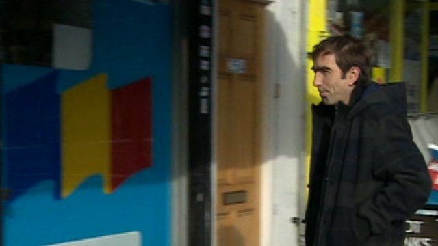 Romanian migrant Eugen Ghiocel