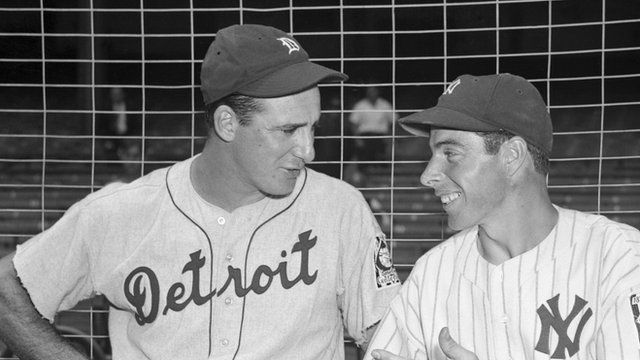 Hank Greenberg and Joe Dimaggio