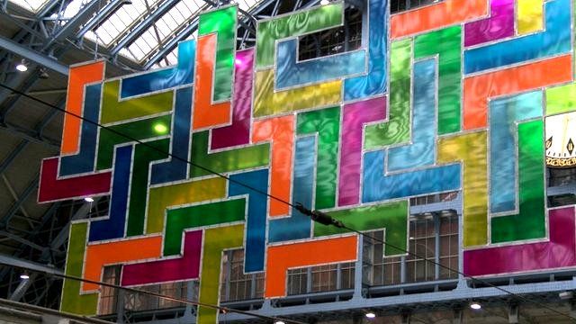 Chromolocomotion at St Pancras International
