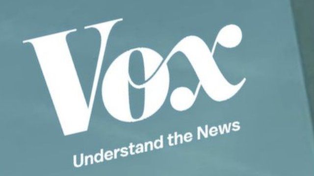 Screenshot from Vox News website