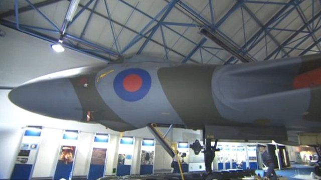 The Vulcan at the RAF Museum