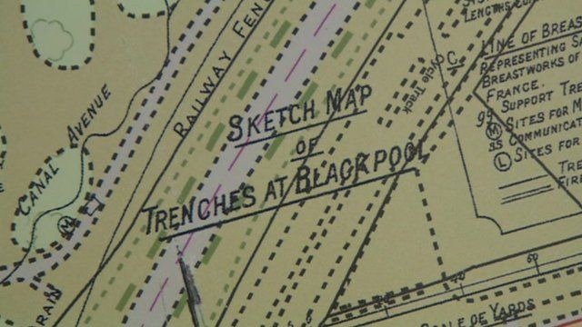 Trench map