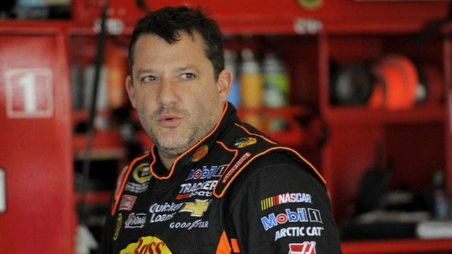 Racing driver Tony Stewart