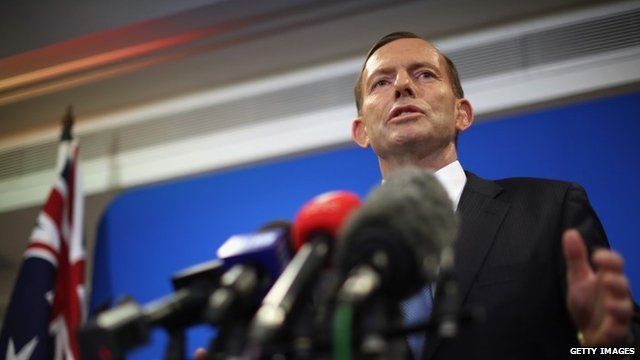 Australian Prime Minister Tony Abbott
