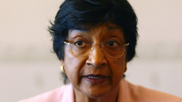 Navi Pillay: National interests have taken precedence over human suffering