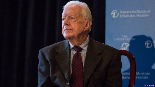 Former President Jimmy Carter in 2015